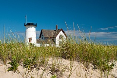 Cape Cod Lighthouse On the Beach